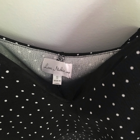 Love Nickie Polka Dot Mini Dress (S) - Picture 3 of 4